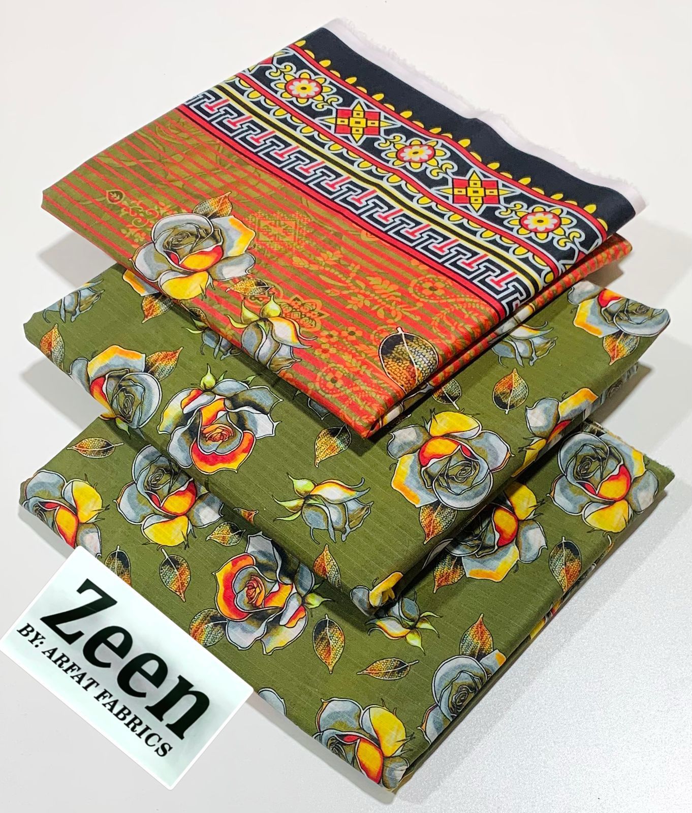 Zeen Premium Lawn 3PC Collection ✨ Article 011
