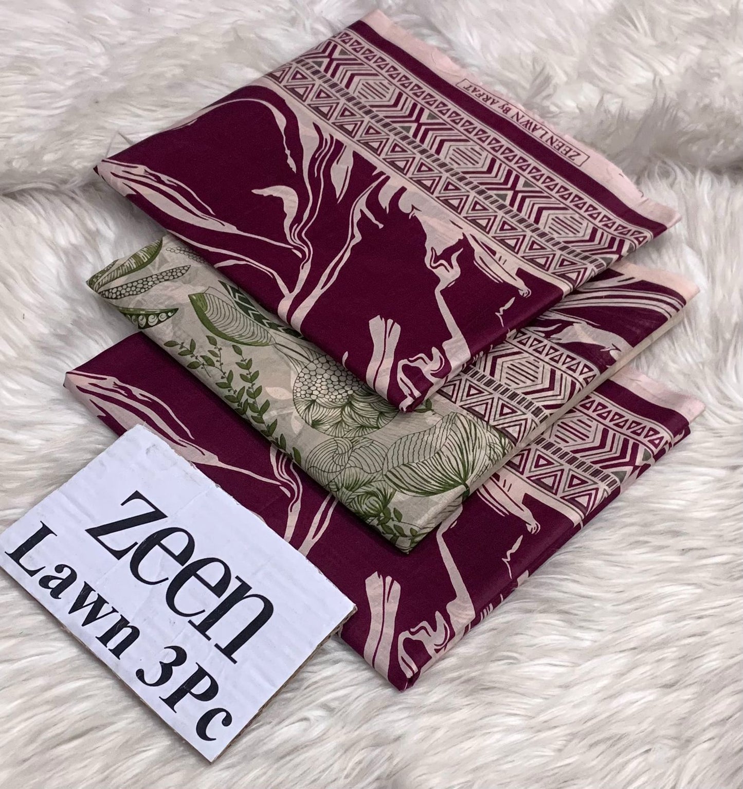 Zeen Premium Lawn 3PC Collection ✨ Article 038