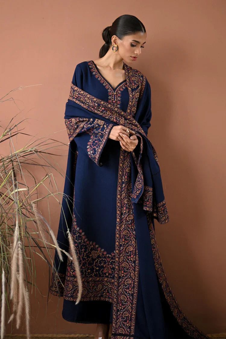 3 PCS  EMBROIDERED LAWN - JAZMIN BRAND ARTICLE 0001