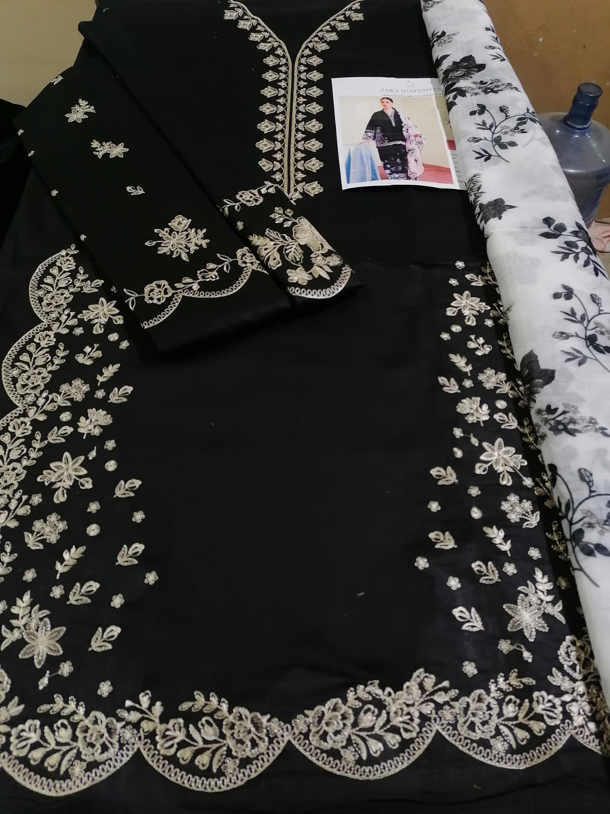 Zara Shahjahan 3PC Lawn Collection ✨ Article 002