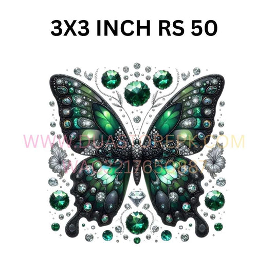 BUTTERFLY IRON ON PATCH