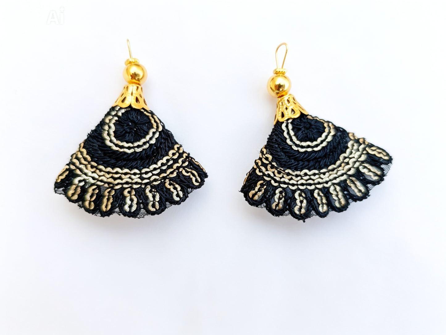 4 PCS EMBROIDERY PATCH FOR DAMAN & DUPATA - WITH BEAUTIFUL SEQUENCE WORK