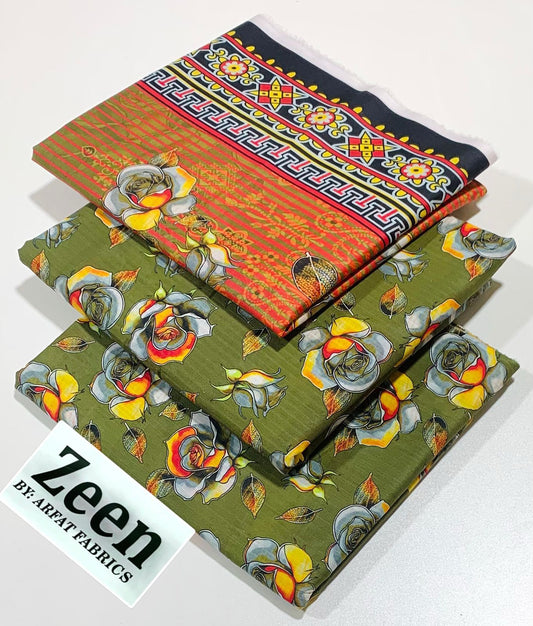 Zeen Premium Lawn 3PC Collection ✨  Article 011