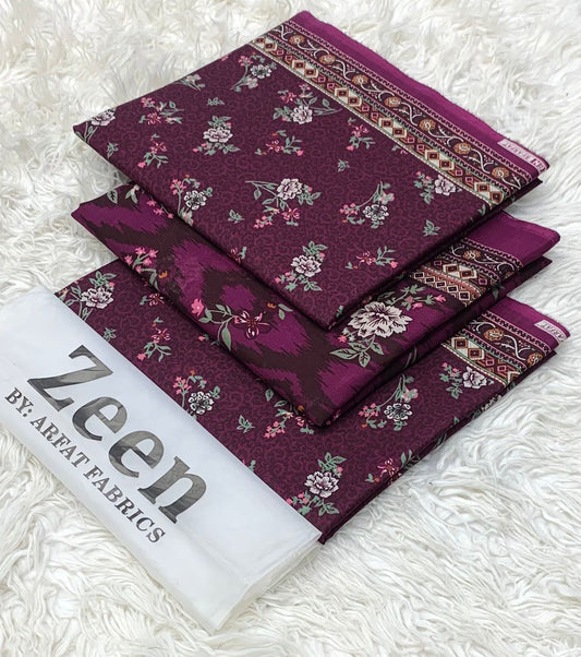 Zeen Premium Lawn 3PC Collection ✨ Article 027