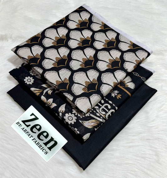 Zeen Premium Lawn 3PC Collection ✨ Article 026