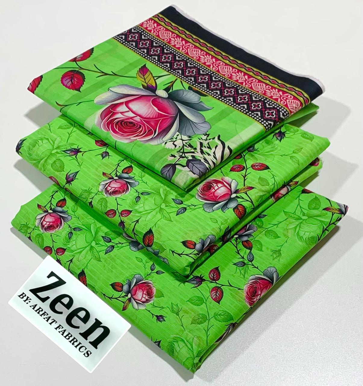 Zeen Premium Lawn 3PC Collection ✨ Article 040