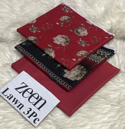 Zeen Premium Lawn 3PC Collection ✨ Article 044